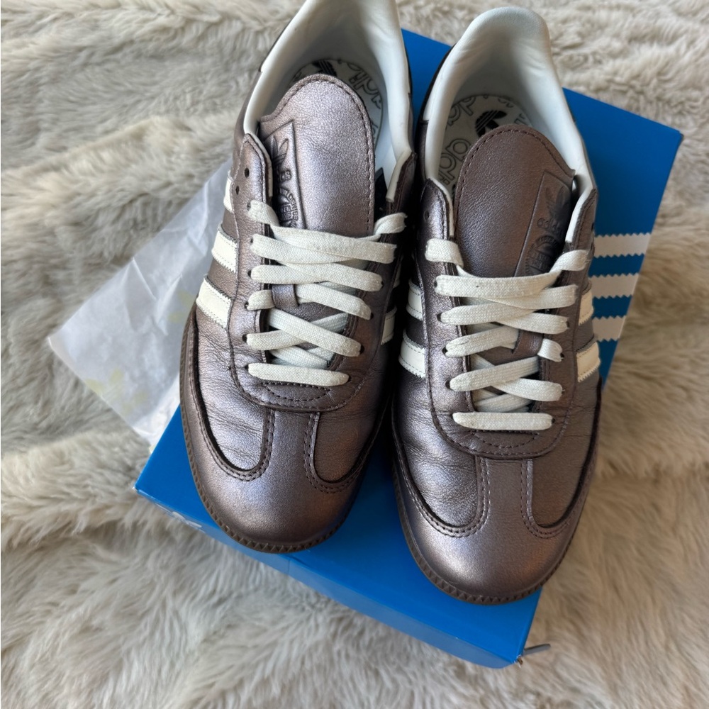 Adidas Samba Metallic Purple